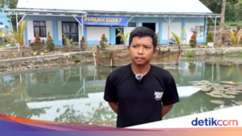Sairan Pilih Kerja di Kolam Sidat Nusakambangan Usai Bebas Demi Keluarga