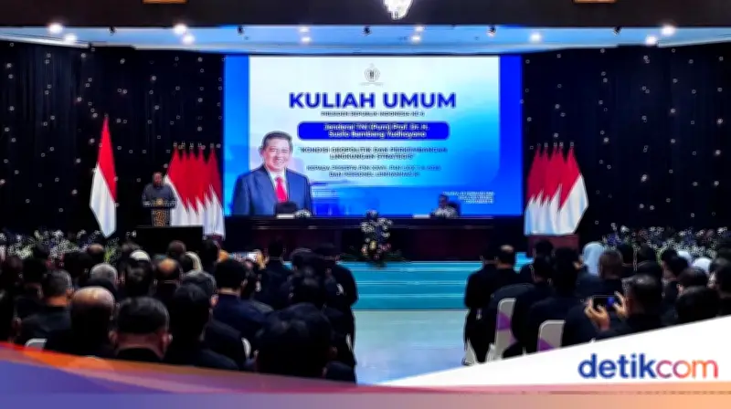 SBY Beri Kuliah Umum Tertutup di Lemhannas Bahas Dinamika Geopolitik Global
