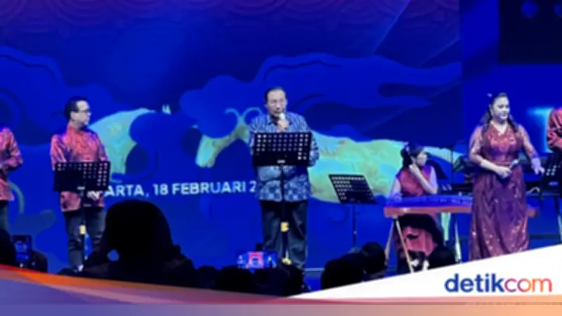 SBY Ungkap Inspirasi Budaya Tionghoa di Balik Lagu 'Hening' di Acara Imlek PD