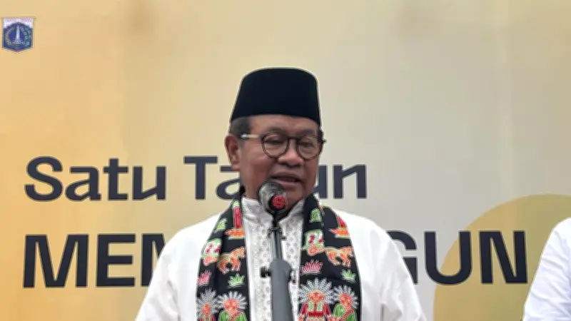 Setahun Pimpin Jakarta, Pramono Akui Masalah Macet dan Banjir Belum Tuntas