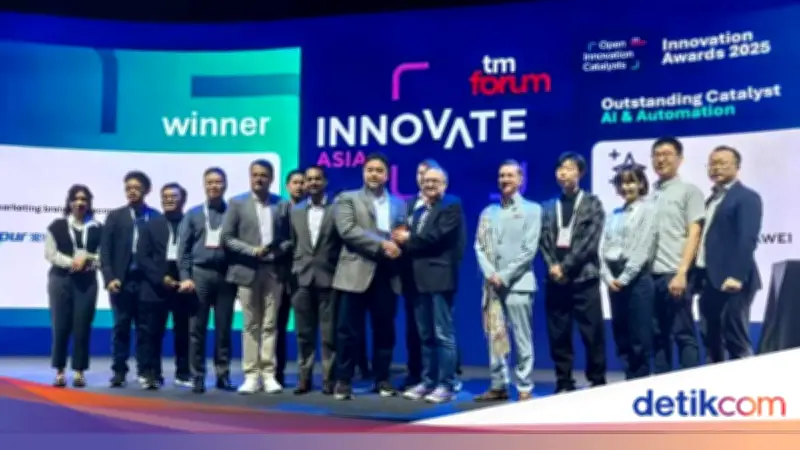 Telkomsel Raih Outstanding Catalyst Award di TM Forum untuk Inovasi AI Marketing Brain