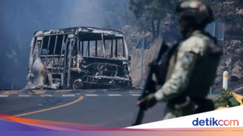 Tentara Meksiko Tewaskan Pemimpin Kartel El Mencho, Tekanan AS Meningkat