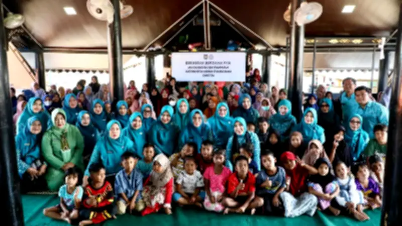 TP PKK Pusat Salurkan Bantuan Logistik untuk Korban Banjir Pidie Jaya