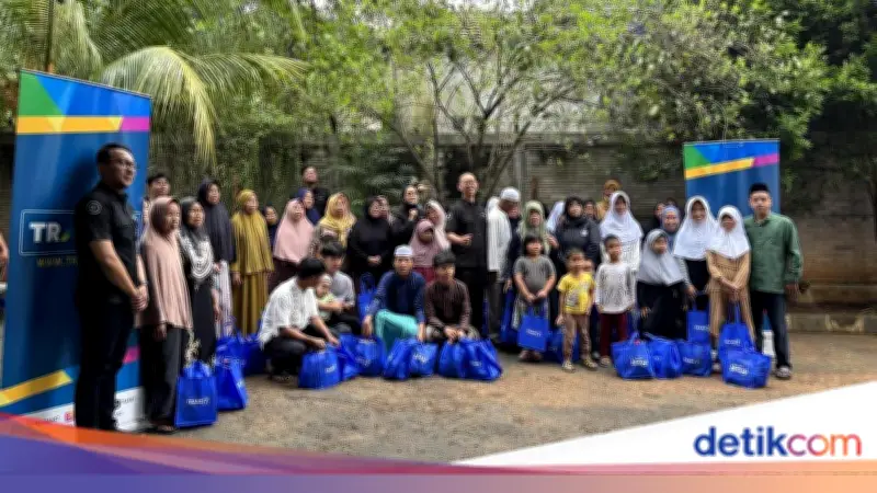 TRANS7 Gelar Ramadan Berbagi, Salurkan Sembako dan Takjil untuk Anak Yatim-Dhuafa di Joglo