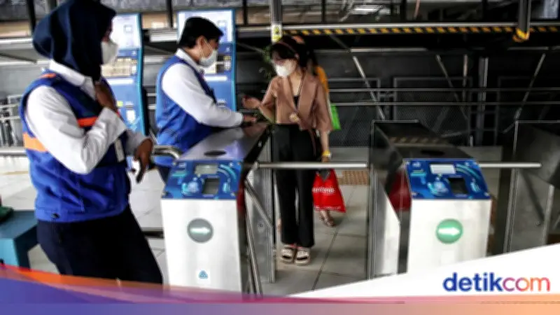 Uji Coba Tiket Berbasis Akun Diluncurkan di LRT, MRT, dan TransJakarta