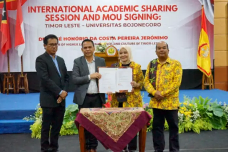 Unigoro Jalin Kerja Sama dengan Kementerian Pendidikan Timor Leste