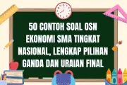 50 Contoh Soal OSN Ekonomi SMA Nasional: Latihan Pilihan Ganda Lengkap