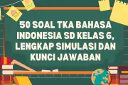 50 Soal TKA Bahasa Indonesia SD Kelas 6: Simulasi Lengkap dan Kunci Jawaban