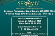 BI Tasikmalaya Sediakan Layanan Penukaran Uang Baru untuk Lebaran 2026