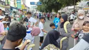 CFD Depok Jadi Ajang Edukasi Reptil, Ular dan Iguana Ramaikan Jalan Margonda