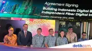 Indosat Lepas Aset Serat Optik, Bentuk FiberCo dengan Hashim Djojohadikusumo