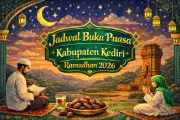 Jadwal Buka Puasa di Kabupaten Kediri Hari Ini, 27 Februari 2026