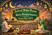 Jadwal Buka Puasa Hari Ini di Banjarmasin, 25 Februari 2026