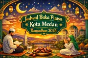 Jadwal Buka Puasa Hari Ini di Medan: 27 Februari 2026 Menurut Kemenag