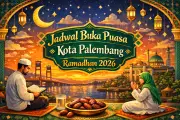 Jadwal Buka Puasa Palembang 24 Februari 2026: Cek Waktu Maghrib Resmi