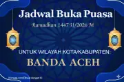 Jadwal Buka Puasa Ramadhan 2026 di Banda Aceh: Waktu Maghrib Jadi Patokan