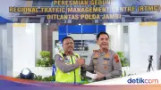 Kakorlantas Resmikan Gedung RTMC Jambi, Siapkan Operasi Ketupat 2026