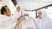 Momen Hangat Megawati Umrah Bersama Keluarga, Prananda Bantu Tahalul