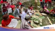 Pandji Jalani Ritual Ma'sarrin di Toraja, Santap Hidangan Persembahan Babi dan Ayam