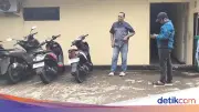 Polisi Gerebek Gudang Motor Curian yang Disamarkan Sebagai Lapak Besi Tua di Bogor