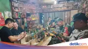 Polisi Sita 60 Botol Miras dari Warung Jamu di Kemang Bogor, Razia Digelar Jelang Ramadan