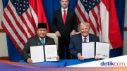 Prabowo dan Trump Teken Perjanjian Dagang Bersejarah RI-AS di Washington DC