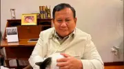 Presiden Prabowo Berbuka Puasa Bersama Kucing Kesayangan Bobby Kertanegara