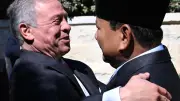 Presiden Prabowo Disambut Raja Abdullah II di Istana Basman Yordania
