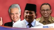 Survei IPN: Prabowo-Ganjar Unggul di Simulasi Capres-Cawapres 2024