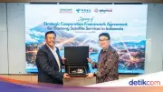 Telkomsat Gandeng China Telecom Perkuat Internet Satelit di Daerah 3T