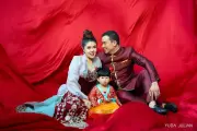 Tina Toon Rayakan Imlek dengan Ungkap Wajah Putri Pertama di Instagram