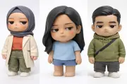 Transformasi Foto Jadi Figurine Hirono Pop Mart dengan AI dalam Hitungan Detik