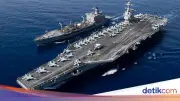 Trump Kirim Kapal Induk Terbesar Dunia ke Timur Tengah, Tekan Iran