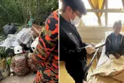 Warga Lansia Indonesia Ditemukan Tinggal di Rumah Sampah di Johor Bahru