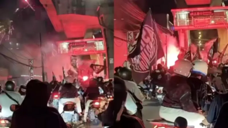 17 Remaja 'Haus Validasi' Ditangkap Polisi Usai Konvoi Tembakkan Kembang Api