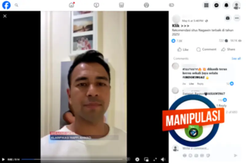 Admin Situs Judi Gunakan AI untuk Impersonasi Figur Publik di Media Sosial