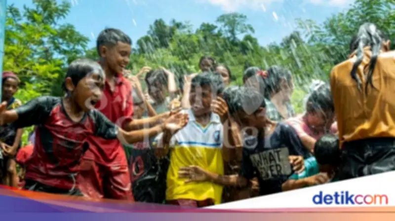 Air Bersih Melimpah Akhirnya Sampai di Desa Tautpah, Timor Tengah Utara