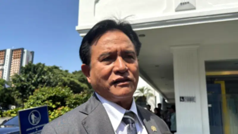 Aktivis KontraS Andrie Yunus Disiram Air Keras, Yusril: 'Saya Belum Tahu'