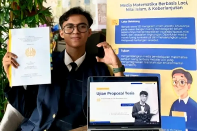 Annas, Lulusan Terbaik S2 UNESA dengan IPK 4.0 dan 142 Hak Cipta