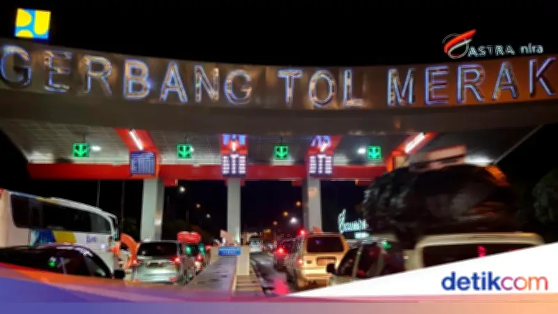 Arus Mudik Lebaran 2026: 850 Ribu Kendaraan Lintasi Tol Tangerang-Merak