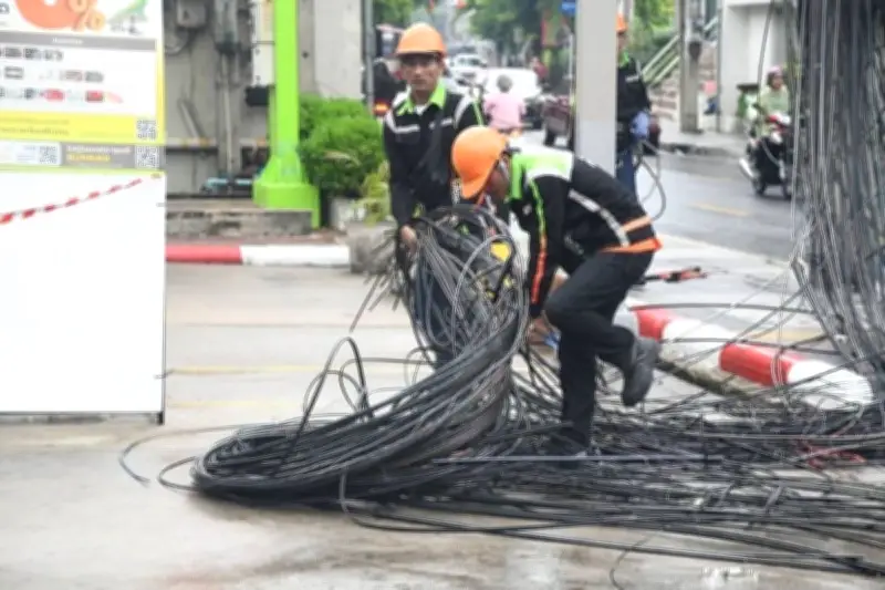 Bangkok Percepat Proyek Kabel Bawah Tanah, Target 317 Km Rampung 2032