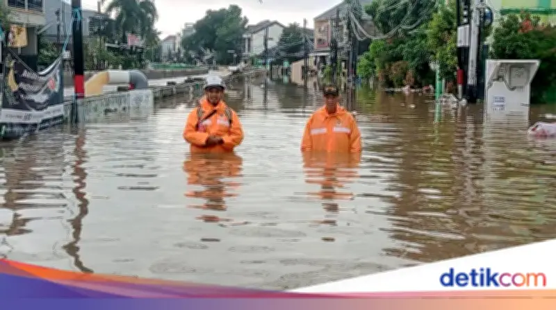 Banjir Landa Tangerang Selatan, Delapan Titik Tergenang hingga 1 Meter