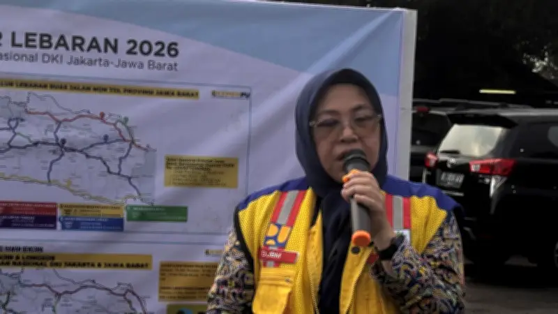 BBPJN Kebut Perbaikan 7.400 Lubang Jalan Jelang Mudik Lebaran 2026 di Jawa Barat