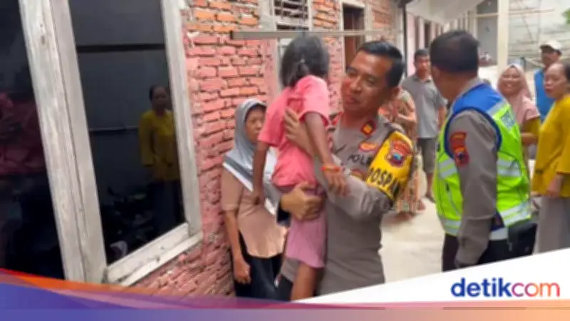Bocah 7 Tahun dari Demak Nyasar Bersepeda 22 Km, Diselamatkan Polisi Pospam