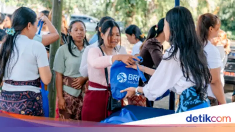 BRI Peduli Salurkan 2.000 Paket Sembako untuk Umat Hindu Jelang Nyepi di Bali