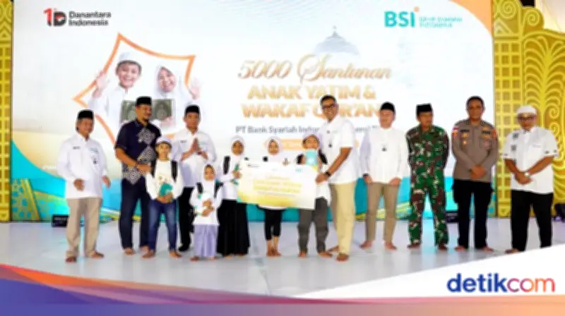 BSI Santuni 5.000 Anak Yatim Serentak di Seluruh Indonesia dalam Program Ramadan