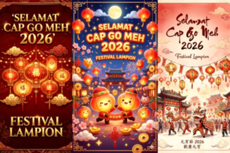 Cap Go Meh dan AI: Cara Buat Poster Imlek Profesional dengan Satu Prompt