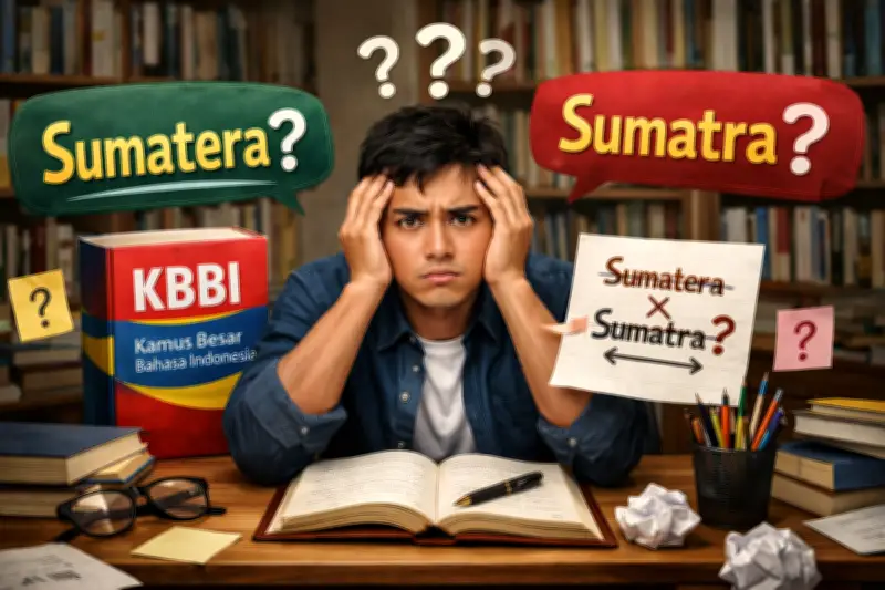 Debat Penulisan Sumatra vs Sumatera: Inkonsistensi Negara dalam Standar Bahasa
