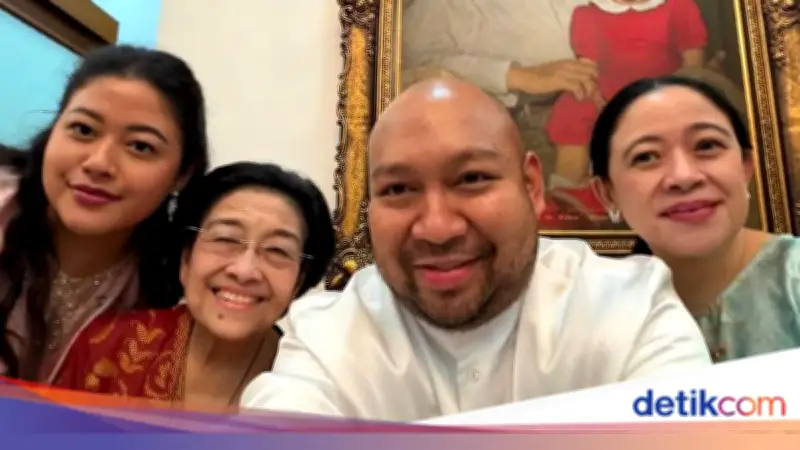 Didit Hediprasetyo Dapat Kejutan Kue Ultah dari Megawati dan Puan di Jakarta