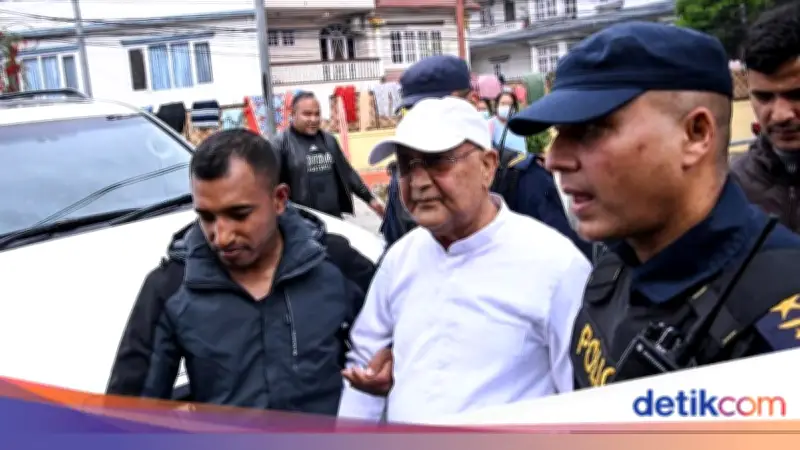Eks PM Nepal KP Sharma Oli Ditangkap Terkait Penindakan Brutal Demonstran 2025